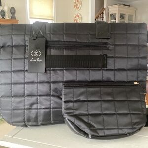NEW Luna Bags Quilted Tote Bag